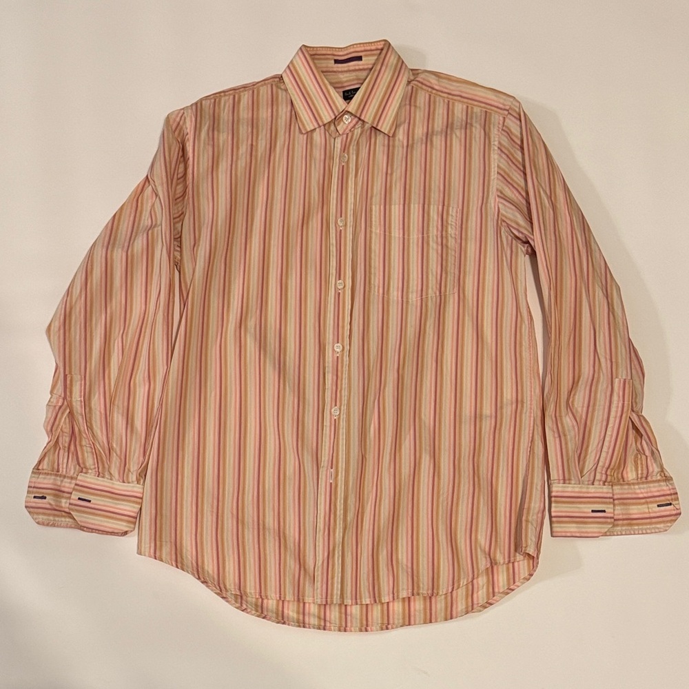 Men's Paul Smith Striped Shirt for cufflinks